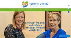 Desktop Screenshot of healthfullifemd.com
